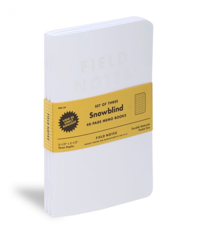 Field Notes, Snowblind, Journal, Diary, travel, gouda life, KC Cheese Blog, KC Travel Blog